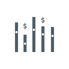 Analytical Business Graphs and Data Visualization Element