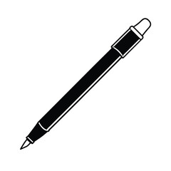pen on white background