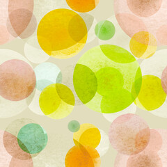 abstract colorful background with circles