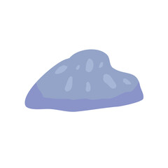 Coral reef stones icon. Vector illustration.