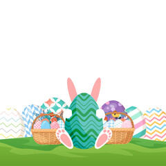 Illustrative Happy Easter Day