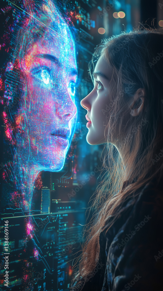 Aufkleber exploring ai's role in the future of learning at a modern hub