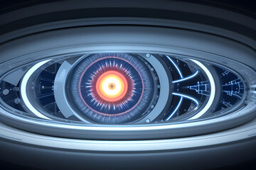 The nanobots are microscopic but detailed, with a sleek metallic finish