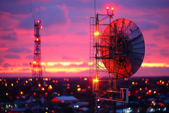 The success of the parabolic antenna  a significant innovation in communication technology