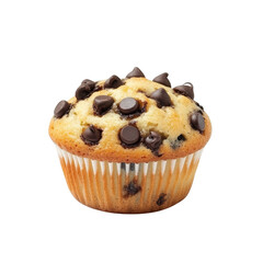 Delicious mini chocolate chip muffin for dessert lovers