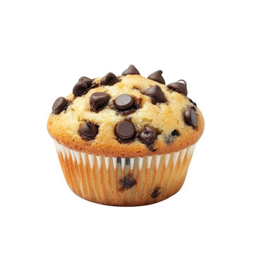 Delicious mini chocolate chip muffin for dessert lovers