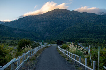 railway trail, Lonquimay