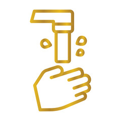 Hand Wash vector, pixel perfect, illustrator file 
