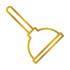 Plunger vector, pixel perfect, illustrator file 
