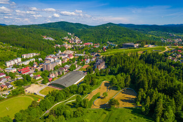 Krynica-Zdrój z góry. © Jacek