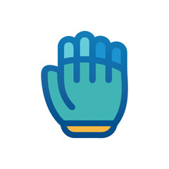 Boxing Glove Icon Illustration, Punch, Fight, Boxing Equipment