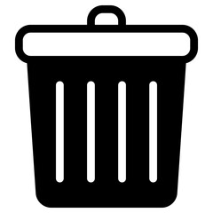 Trash icon glyph