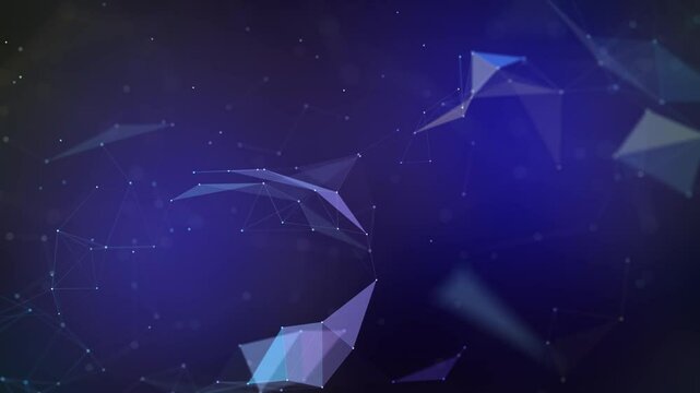 abstract blue background with stars
