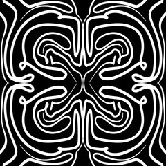 Seamless pattern with mandala ornament. Traditional Arabic, Indian motifs. Great for fabric and textile, wallpaper, packaging