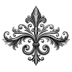 Vintage Victorian Decorative Vector Element