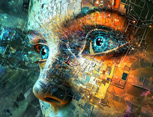 Hacker, Cyber, Cybercrime, Virtual world, Artificial Intelligence