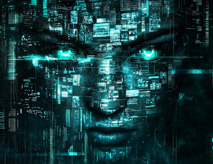 Hacker, Cyber, Cybercrime, Virtual world, Artificial Intelligence