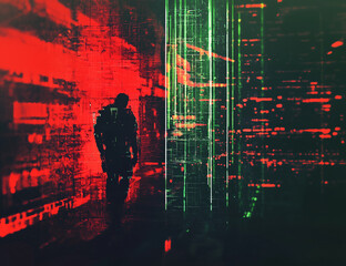 Hacker, Cyber, Cybercrime, Virtual world, Artificial Intelligence