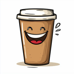 cup of coffee, coffee, takeaway, logo, brand