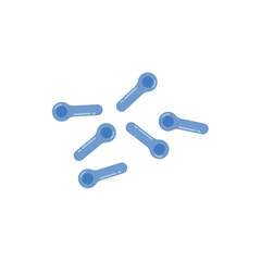 Corynebacterium diphtheriae, pathogenic bacteria. Bacterial microorganism.