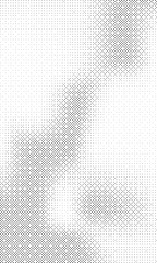 Vertical pop art halftone overlay png texture on a transparent background