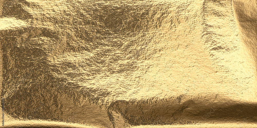 Poster a luxurious, golden foil background with a metallic texture and shimmering, pearlescent finish. the 