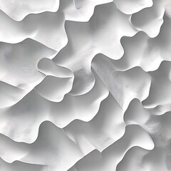 Geometric cutout paper patterns with high-contrast light, modern abstract symmetry, smooth texture, depth illusion, balanced aesthetic