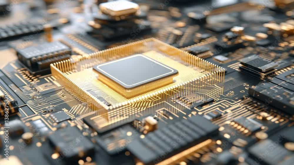 Poster cpu chip design for artificial intelligence applications generative ai