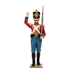 Tin Soldier. clipart isolated on transparent background