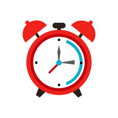 alarm clock vector illustration