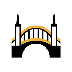 bridge vector illustration