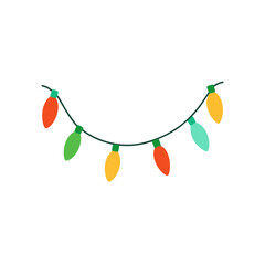 vector illustration of an apple tree