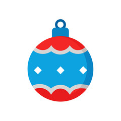 christmas ball vector
