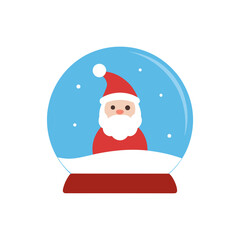 santa claus and christmas tree