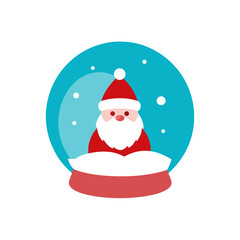 santa claus and christmas tree