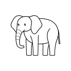 elephant cartoon illustration