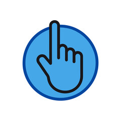 vector hand cursor