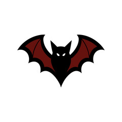 halloween bat with bats