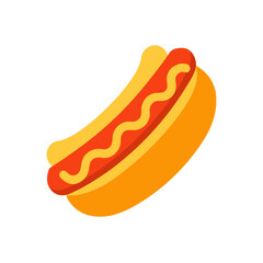 hot dog vector illustration