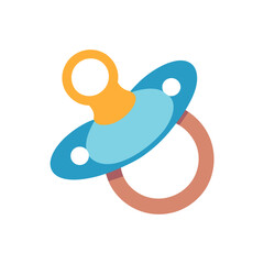 baby pacifier vector illustration