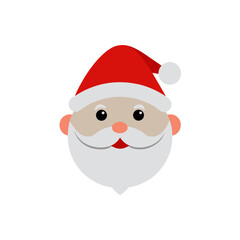 santa claus on white background