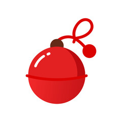 red christmas balls