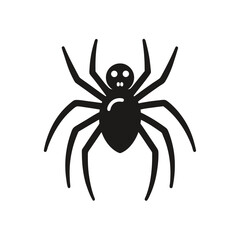 spider on a white background