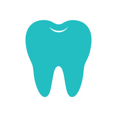 tooth icon on white