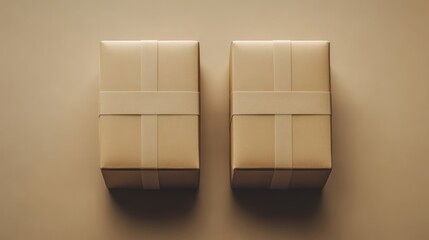 Elegant Gift Boxes with Ribbon Wrapping for Special Occasions