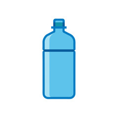 plastic bottle of water