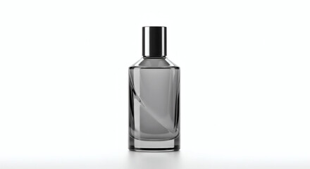 Fototapeta premium Elegant Perfume Bottle Mockup Modern Glass Fragrance Container Design