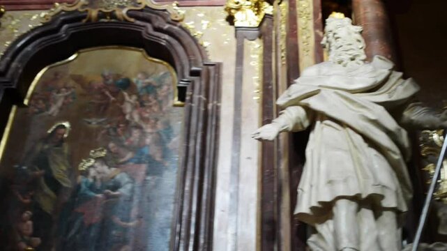 Collegiate Church in Poznan, Poland