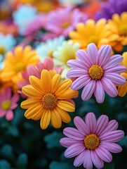 Vibrant Springtime Daisy Bloom
