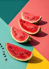 Top view of fresh lemonade with ice cubes